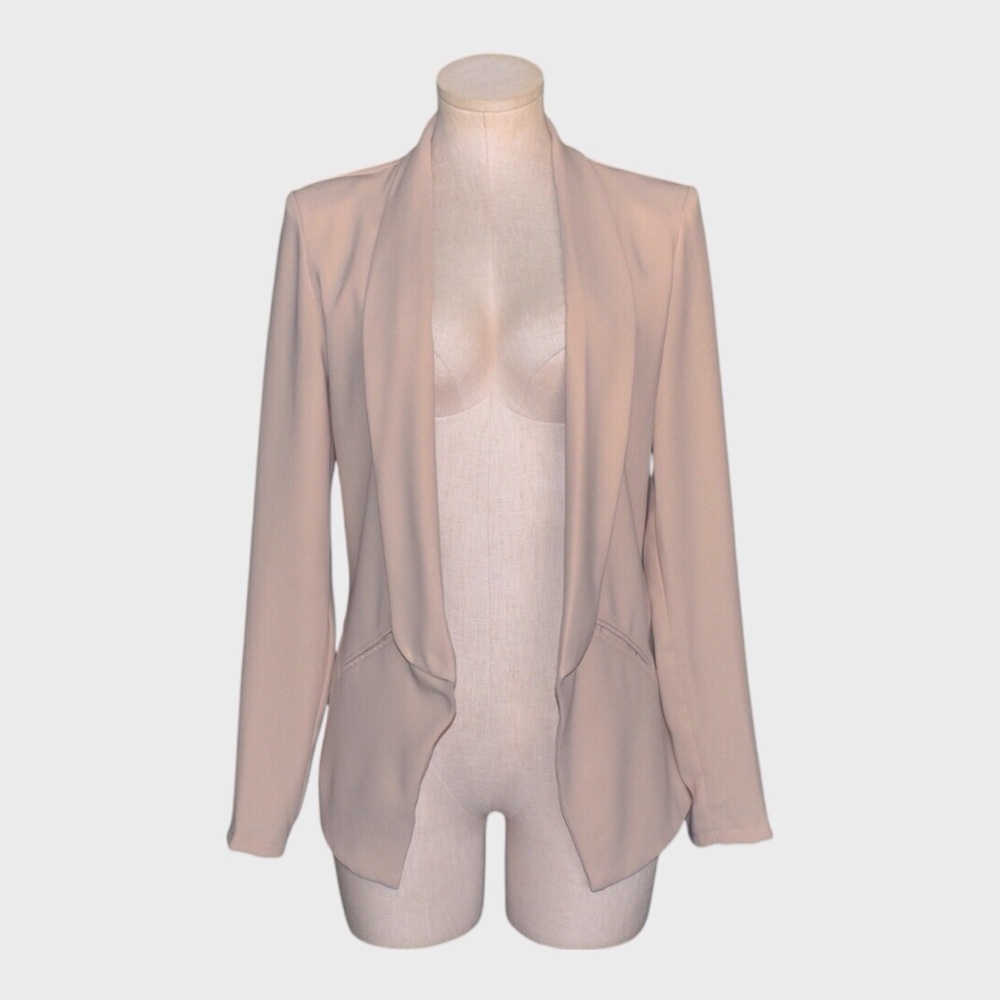 Lulus Open Front Drape Blazer‎